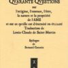 40 questions sur ....
