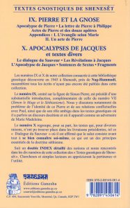 Pierre et la Gnose - Apocalypses de Jacques