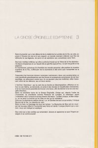 La Gnose originelle égyptienne Tome 3