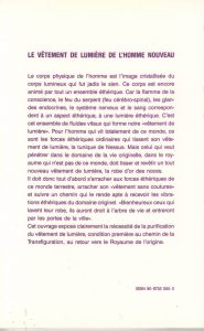 Le vêtement de lumière de l'Homme Nouveau