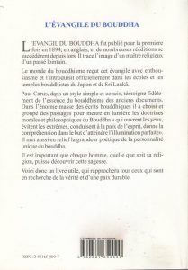 L'Evangile de Bouddha