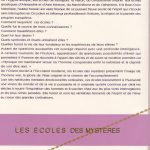 Les écoles des mystères