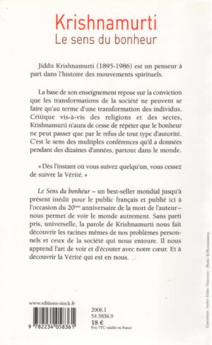 Le sens du bonheur