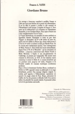 Giordano BRUNO et la Tradition hermétique
