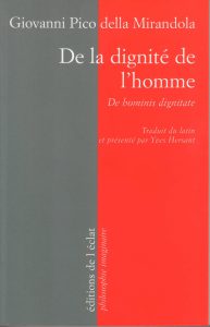 De la dignité de l'homme