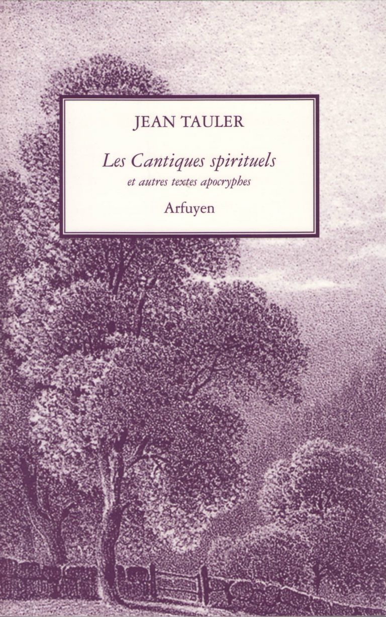 Les Cantiques spirituels et autres textes apocryphes | Editions du ...