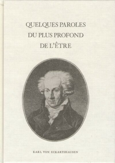 Quelques paroles du plus profond de l'être