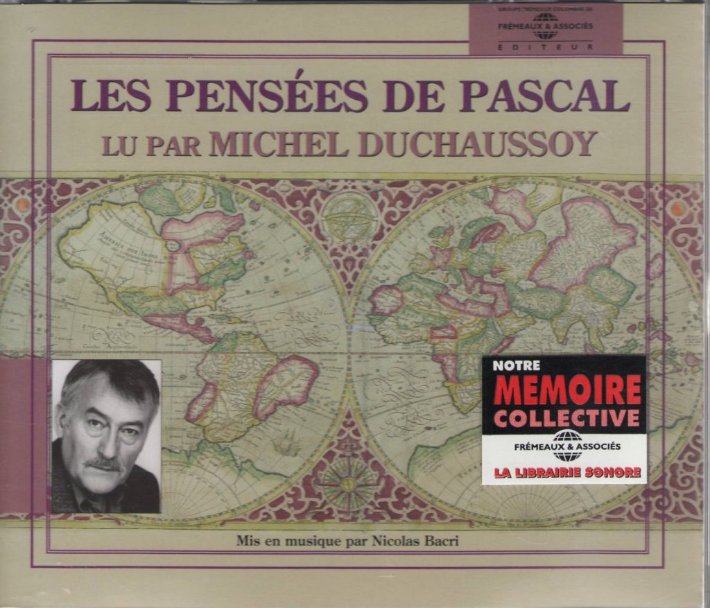 CD Les pensées de Pascal (3CD)