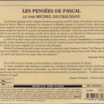 CD Les pensées de Pascal (3CD)