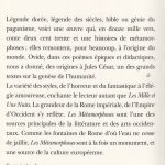 Les métamorphoses
