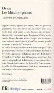 Les métamorphoses