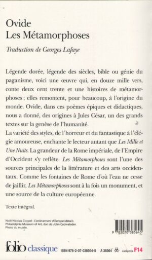 Les métamorphoses