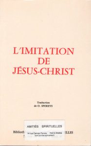 L'imitation de Jésus Christ