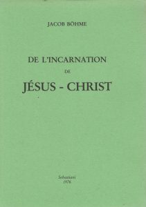 De l'incarnation de Jésus Christ