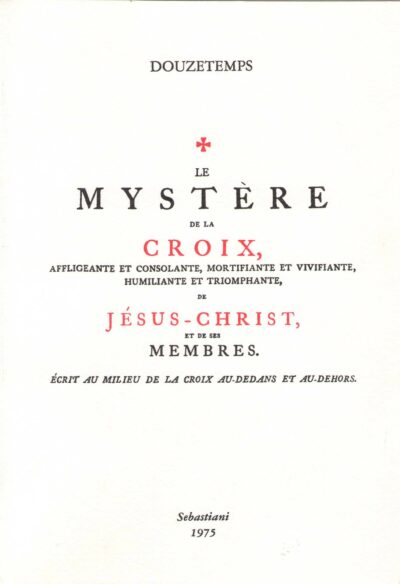 Le mystère de la croix