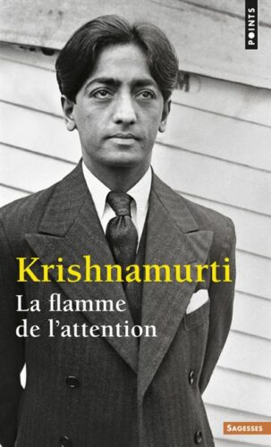Livre La flamme de l'attention - Krishnamurti