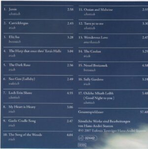 CD songs of celtic music