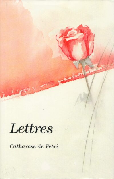 Livre Lettres - Catharose de Petri - recto
