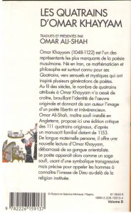 Les quatrains d'Omar Khayyam