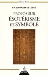 Propos sur Ésotérisme et Symbole