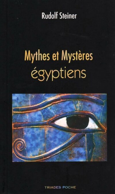 Livre Mythes et Mystères égyptiens - Rudolf Steiner - couverture