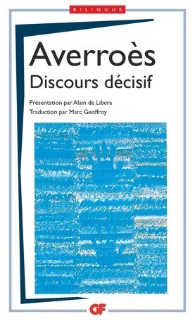 Livre Discours décisif - Averroès