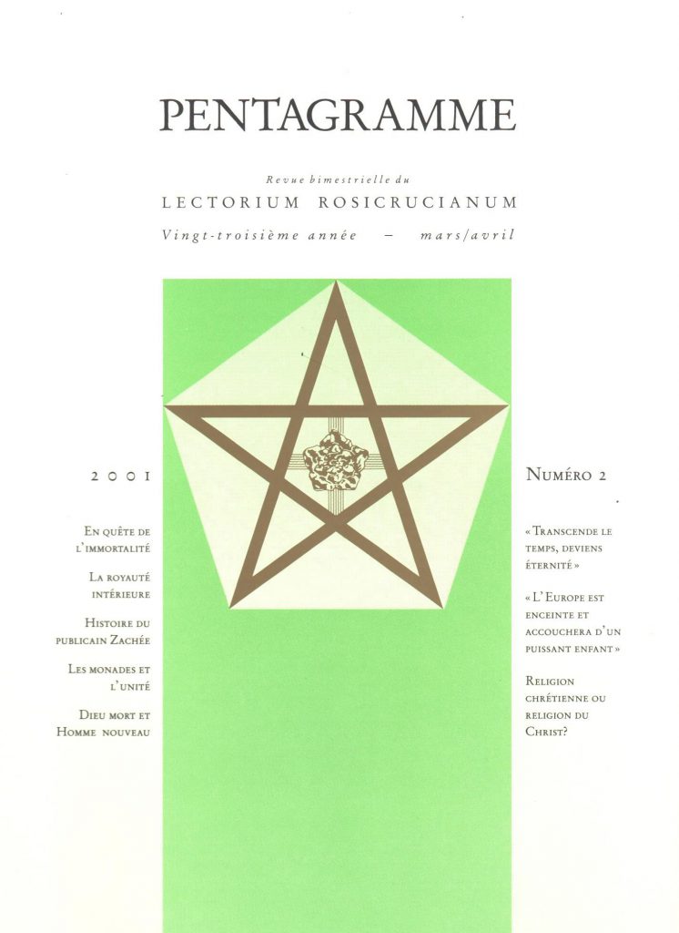 Revue Pentagramme n°2 - 2001