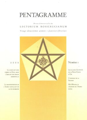 Revue Pentagramme n°1 2000