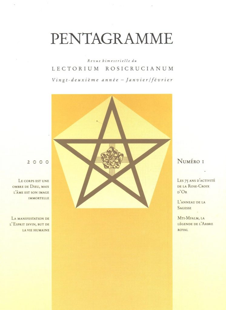 Revue Pentagramme n°1 2000