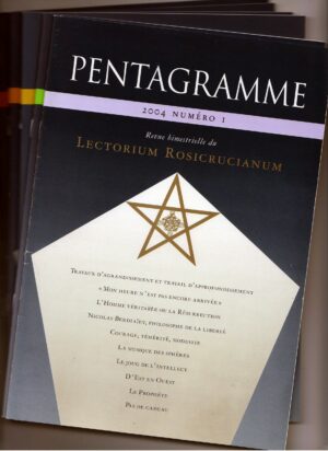 Lot de 6 revues "Pentagramme" Année 2004