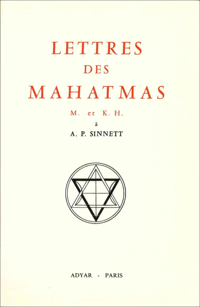 Livre Lettres des Mahatmas