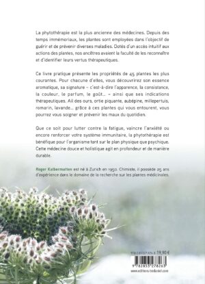 Livre Les messages cachés des plantes - Roger Kalbermatten - verso