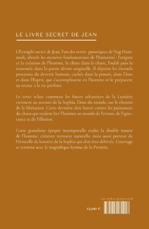 Livre Le Livre secret de Jean - Konrad Dietzfelbinger - verso