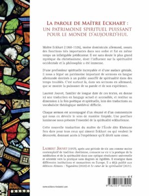 Livre Intégrale des sermons - Maître Eckhart retro