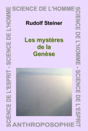 Livre Les mystères de la Genèse - Rudolf Steiner