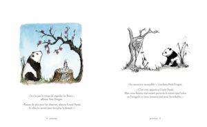 Livre Grand Panda et Petit Dragon - James Norbury - intérieur 3