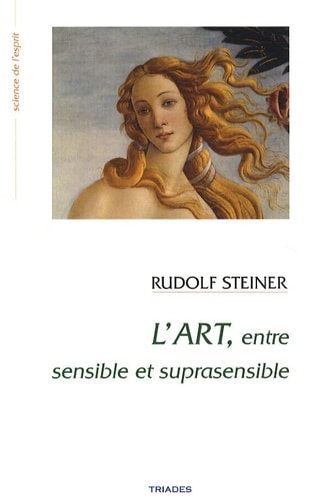 Livre L'Art entre sensible et suprasensible - Rudolf Steiner - couverture
