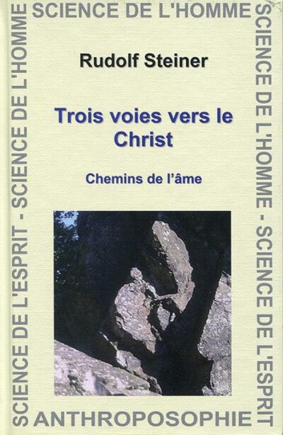 Livre Trois voies vers le Christ - Rudolf Steiner - couverture