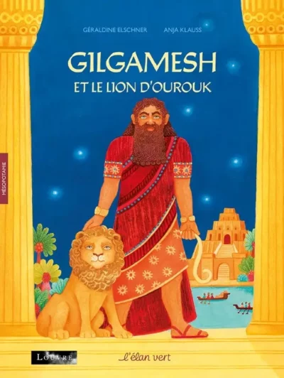 Livre Gilgamesh et le lion d'Ourouk - couverture