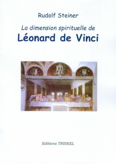 Livre La dimension spirituelle de Leonard de Vinci - Rudolf Steiner - couverture